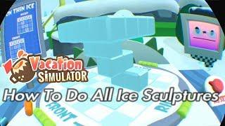 Vacation Simulator: How To Carve All Ice Sculptures PSVR