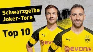 Top 10 Borussia Dortmund Super-Subs! Alcácer, Götze and More!