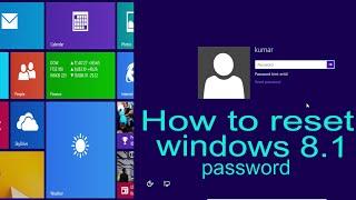 Windows 8 1 Password Reset : How to recover/ reset windows 8.1 password