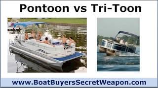 Should I Buy a #Tri-Toon or a #Pontoon: Which is Best? - Pontoon Boat Dealer with Pontoons for Sale