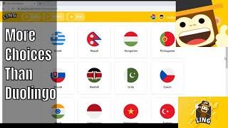 A Duolingo Replacement?  This App Has WAY More Languages | Learn With Ling App Review