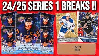 2024-25 Upper Deck Series 1 Hockey CASE BREAKS !! 