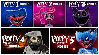 Poppy Playtime: Chapter 1, 2, 3, 4 & 5 Mobile Full Gameplay Walkthrough Endings | Poppy Playtime 5