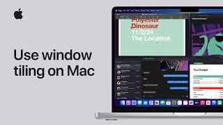 How to use window tiling on Mac | Apple Support