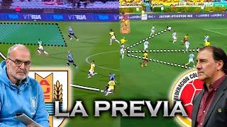 🟡 DUELO TACTICO entre URUGUAY y COLOMBIA // La previa