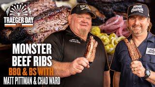 Monster Beef Ribs on the Traeger with Matt Pittman of Meat Church BBQ | Traeger Grills