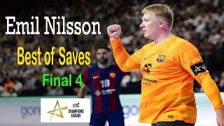 Best of Emil Nielsen Handball saves Final 4 EHF Champions league 2024