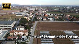 DJI Mavic Mini⁴ᴷ⁶⁰|Cassola VI| Countryside Footage Rai FlyAway