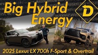 2025 Lexus LX 700h Overtrail and F-Sport Bring Big Hybrid Energy #cars #automobile