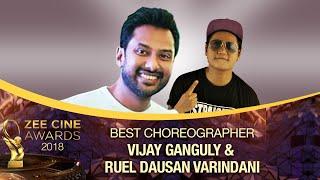 Vijay Ganguly & Ruel Dausan Vrindani | Best Choreography |Zee Cine Awards 2018