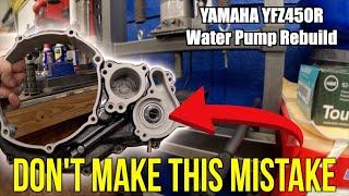 Don't make this MISTAKE - Yamaha YFZ450R / Water Pump Rebuild | ononewheel7