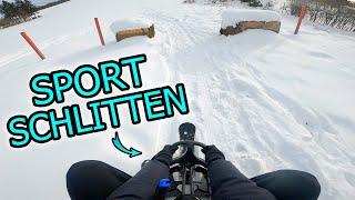 Auf die PISTE mit AIMI und dem neuen SPORTSCHLITTEN! (+ GoPro 8 und 360°)