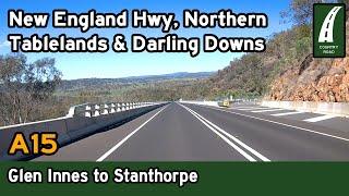 Driving from Glen Innes to Stanthorpe via Tenterfield – New England Hwy, Northern Tablelands [4K]