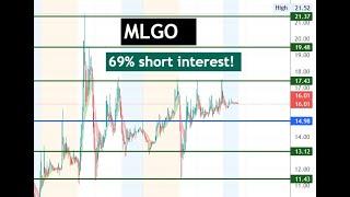 #MLGO  69% short interest! with VOLUME $MLGO can fly big!