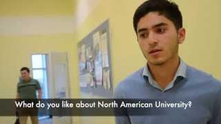 International Student, Sherzat talks about why he chose North American University