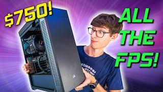 My MIND-BLOWING $750 Budget Gaming PC Build 2020!  RX 5500XT, i3 10320, 110R w/ Benchmarks