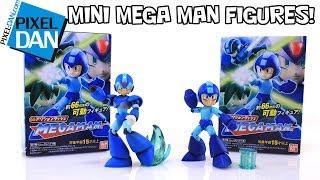 Mega Man Micro 2.6" 66Action Bandai Trading Figures Video Review