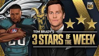 Tom Brady’s 3 Stars of Week 12: Saquon Barkley, Myles Garrett, Tua Tagovailoa | DIGITAL EXCLUSIVE