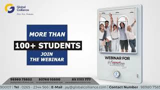 Global Colliance | Successful Webinar for Frankfinn | Ahmedabad, Vadodara & Surat