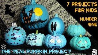 Simple Teal Pumpkin Project for Kids - project 1 of 7