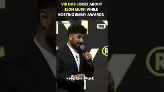 #emmyawards2024 | Vir Das made sarcastic comments on the Elon Musk's role in Trump Administration