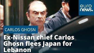 Ex-Nissan chief Carlos Ghosn flees Japan for Lebanon to avoid 'injustice'