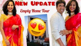 New Update of our life #Empty Home Tour #Kids future కోసం ఆలోచించి ఈ decision తీసుకున్నాం #home️