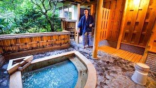 Japanese Ryokan Tour - AMAZING PRIVATE ONSEN in Hakone, Japan | $708.16 Per Night!