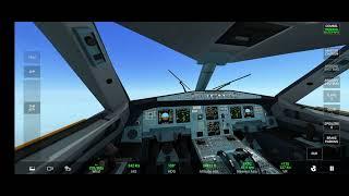 David Wehner pilotando avião
