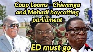 Coup Looms - Chiwenga and Mohadi boycotting the parliament - Hazviperi mushe  Full info