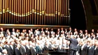 University of Michigan Men's Glee Club 150th, "Ave Maria" by Biebl