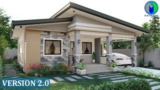 Small House Design | Simple House | Shed type roof | Modern House Design