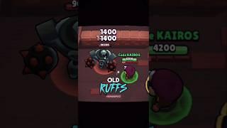 Old Ruffs VS New RUFFS in Brawlstars  #brawlstars #shorts