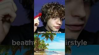 Beach flow hair tutorial 