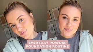 EVERYDAY MAKEUP ROUTINE | POWDER FOUNDATION