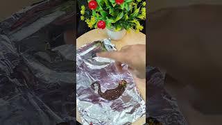 Chocolate Duck Making Hack with Fork #shorts #viral #hack #foodhacks #chocolate #youtubeshorts #new