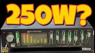 1980's Flea Market EQ Booster? Pyramid SE705CD Review and Amp Dyno Test