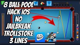 8 Ball Pool v55.6.1 IOS Hack | No Jailbreak | Trollstore | Mod Menu | Longline | ZACracks