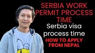 Serbia work permit time Process || Serbia Work visa process time  || how to check Serbia work Permit