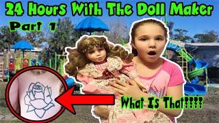 24 Hours With The Doll Maker Part 1! Doll Maker Moved By Herself! Come Play With Us!