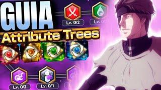 ⭐ GUIA ATTRIBUTE TREES TODO LO QUE DEBES SABER Bleach Brave Souls