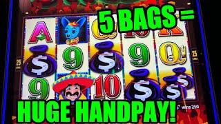 ‼️INSANE 5 BONUS SYMBOL TRIGGER‼️ GETS ME HUGE JACKPOT HANDPAY on More More Chili Slot!