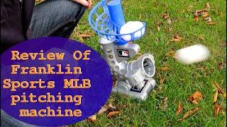 Amazon Review of Franklin Sports MLB kid's baseball pitching machine gift