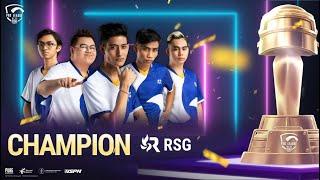 RSG CHAMPION PMPL MY SG Season 3 | Grand Final Day 3 | Pubg  Mobile