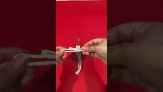 آموزش برگ مکرومه #مکرومه #macrametutorial