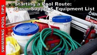 Starting a Pool Route: Basic Supply & Equipment List