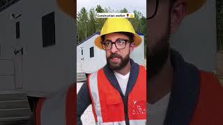 Construction worker 3#shorts #construction #constructionfail #funnyworkfails #work #funny #fun