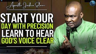 Command Your Day: Stop Guessing! Learn How to Hear God's Voice In Prayer | Apostle Joshua Selman