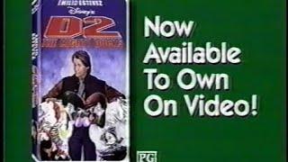 D2: The Mighty Ducks vhs commercial 1994