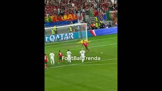 Ronaldo Penalty Miss Vs Slovakia  #euro2024 #football